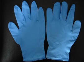 nitrile examination gloves(powder,powder-free)