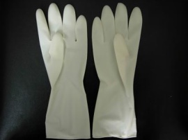 latex surgical gloves
